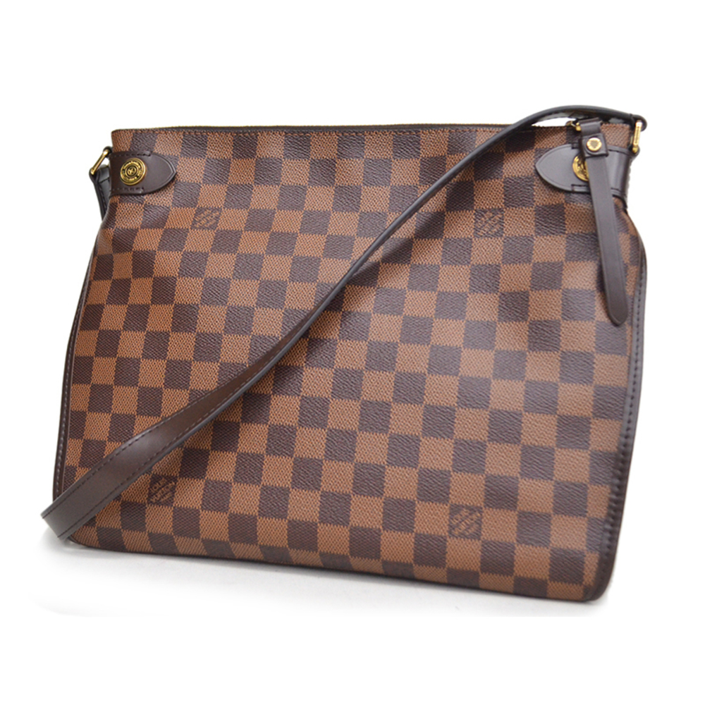 Louis Vuitton Duomo Bag Messenger Bag Damier Ebene Brown